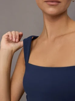 Square Neck Bra Top in Melt
