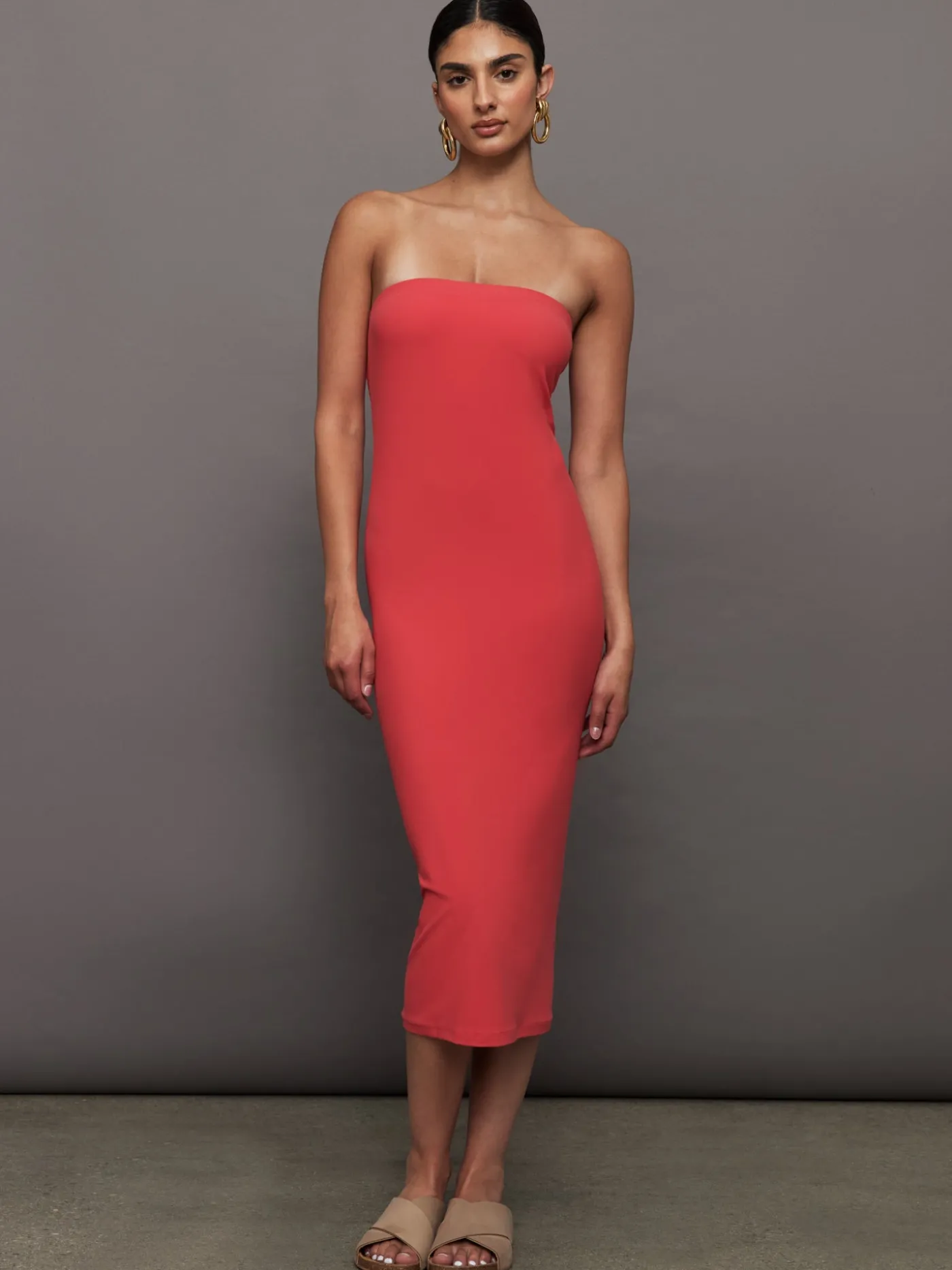 Strapless Dress in Melt