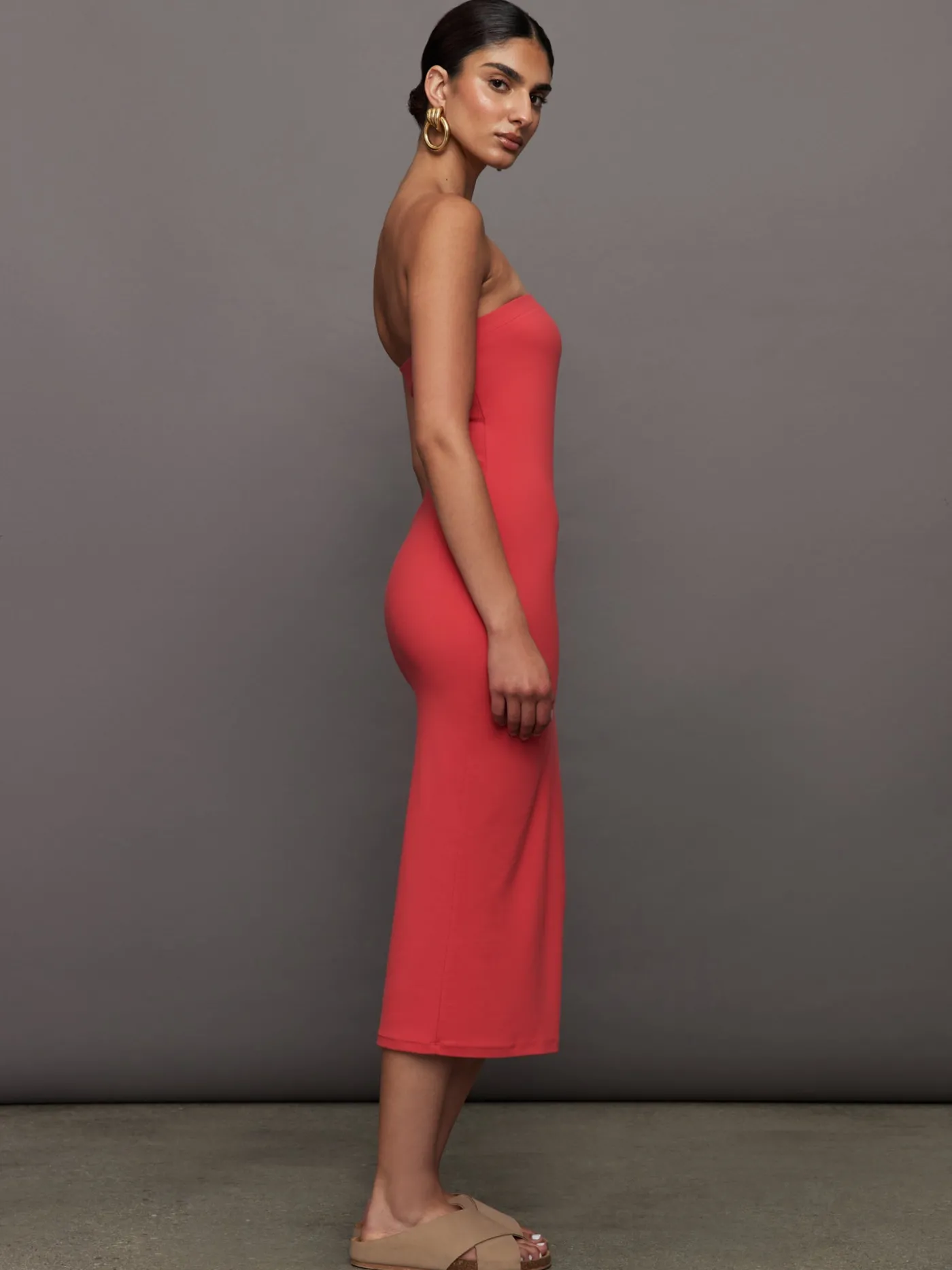 Strapless Dress in Melt