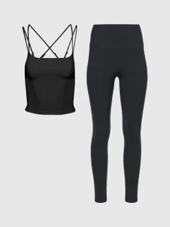 Strappy Tank & High Rise Legging in Melt Bundle