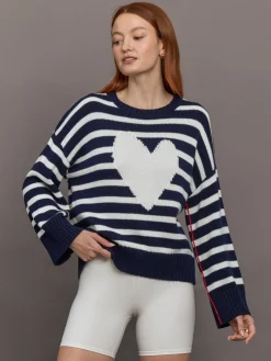 Summer Imperfect Heart Sweater