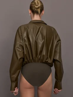 Super Oversized Boyfriend NK Shirt Bodysuit