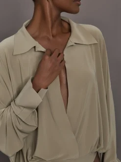 Super Oversized Boyfriend NK Shirt Bodysuit