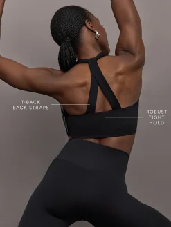 T Back Bra In Diamond Compression