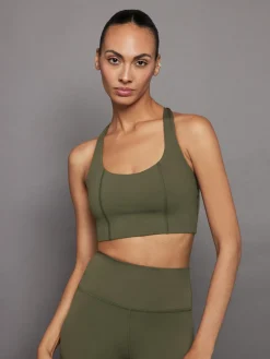 T Back Bra in Diamond Compression