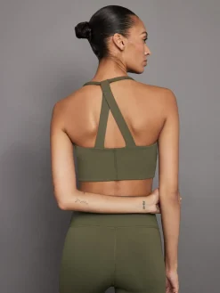 T Back Bra in Diamond Compression