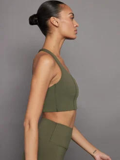 T Back Bra in Diamond Compression