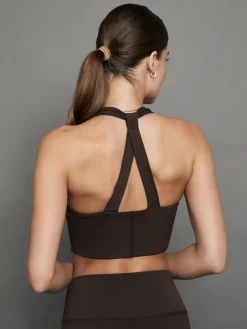 T Back Bra in Diamond Compression