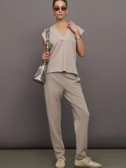 Tapered Leg Jogger in Interlock