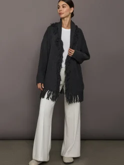 Tassel Shawl Collar Sweater