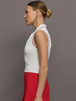 Tennis Sleeveless Polo