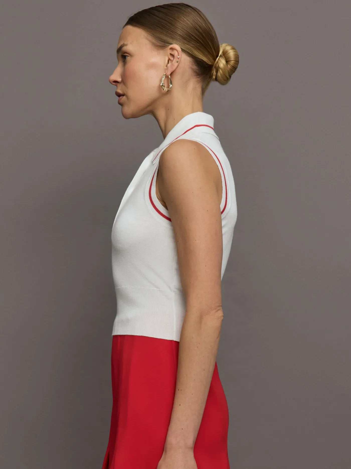Tennis Sleeveless Polo