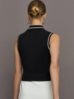 Tennis Sleeveless Polo