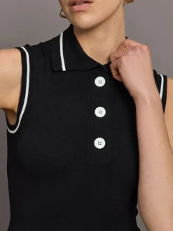 Tennis Sleeveless Polo