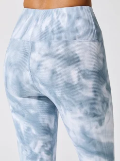 Tie Dye Ribbed 7/8 Legging