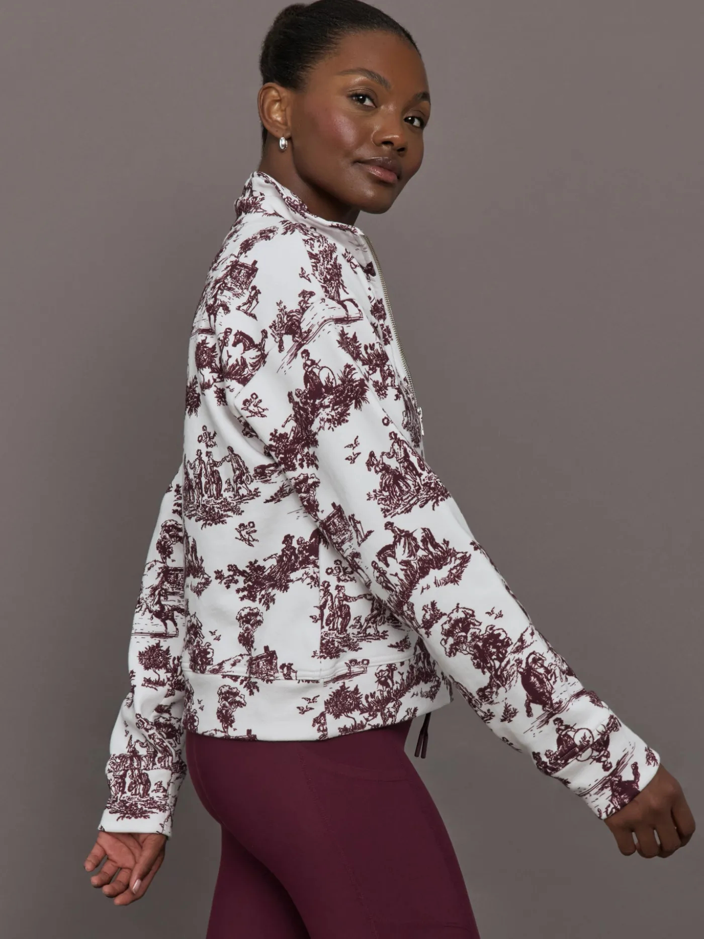 Toile Half Zip