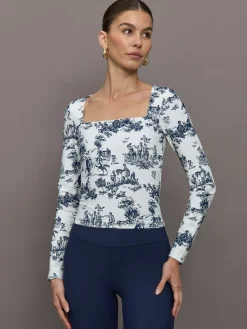 Toile Long Sleeve Top