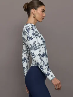 Toile Long Sleeve Top