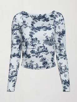 Toile Long Sleeve Top