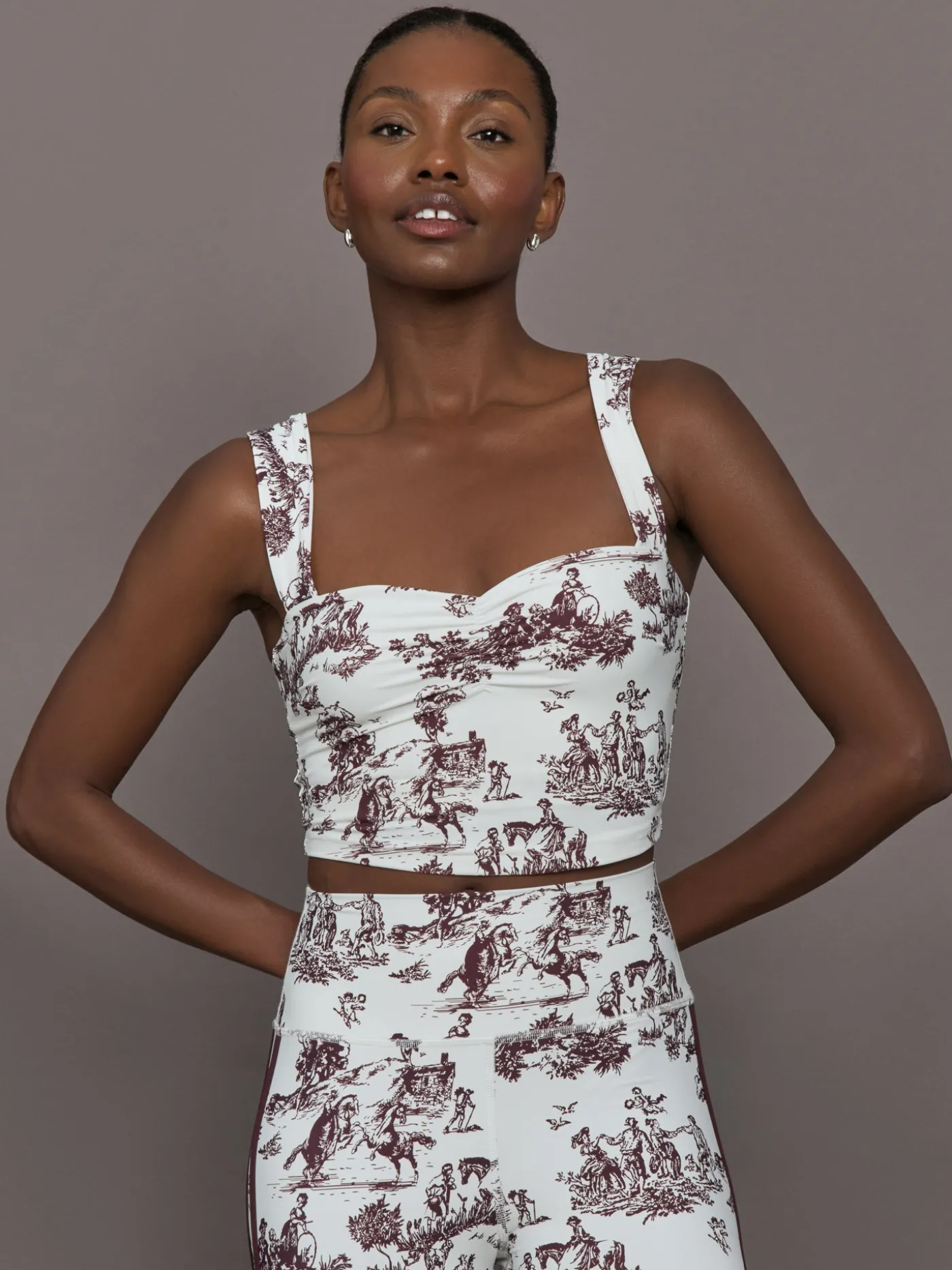 Toile Longline Sports Bra
