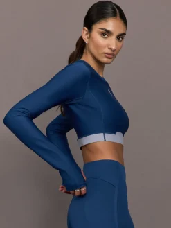 Train Long Sleeve Crop