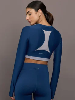 Train Long Sleeve Crop