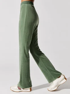 Velour Flare Pants