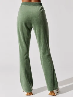 Velour Flare Pants
