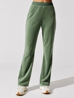 Velour Flare Pants