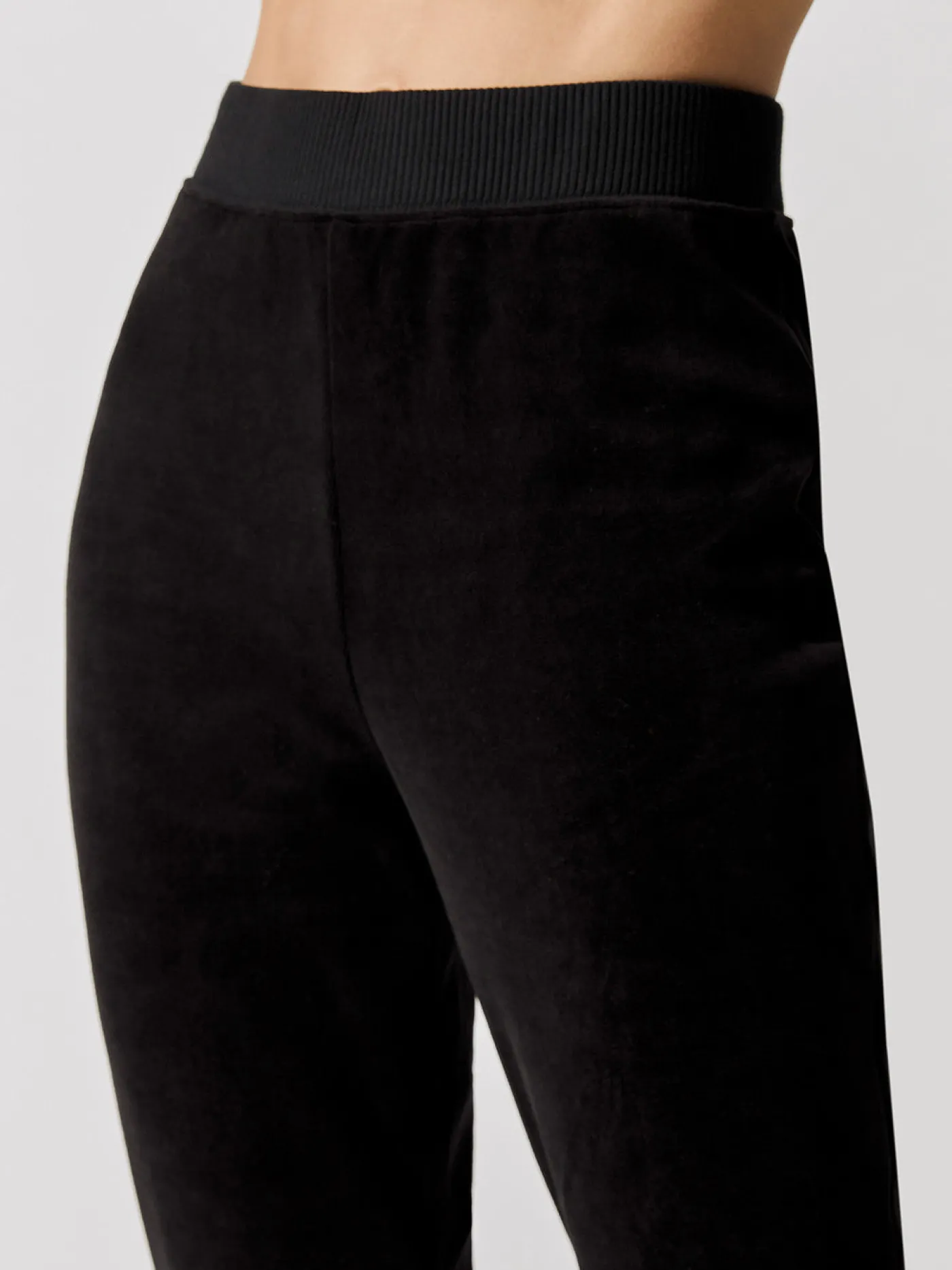 Velour Flare Pants
