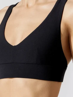 V-Neck Cross Back Bra in Melt