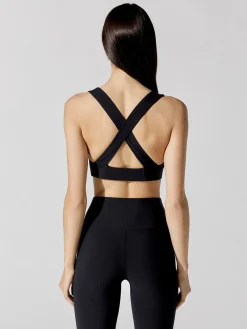 V-Neck Cross Back Bra in Melt