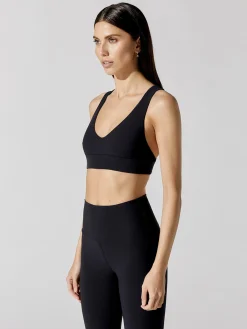 V-Neck Cross Back Bra in Melt
