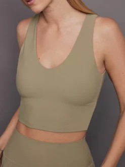 V-Neck Longline Bra