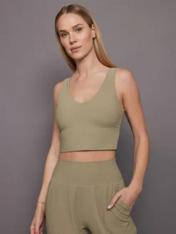 V-Neck Longline Bra