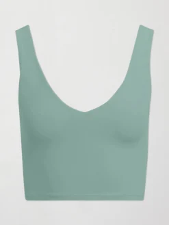 V-Neck Longline Bra in Melt