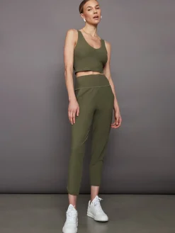 V-Neck Longline Bra in Melt