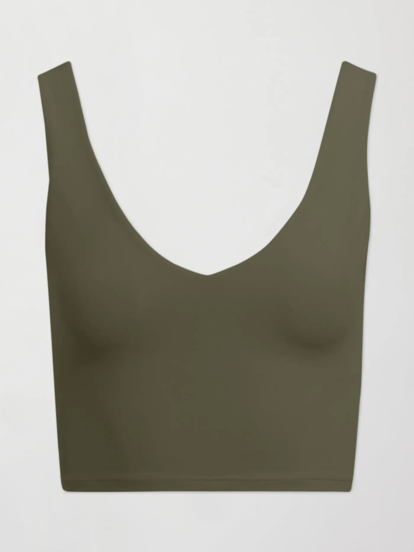V-Neck Longline Bra in Melt