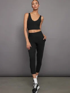 V-Neck Longline Bra in Melt