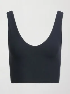 V-Neck Longline Bra in Melt