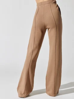Wide Leg Pintuck Sweatpant in French Terry