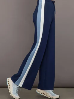 Wide Leg Track Pant in Scuba