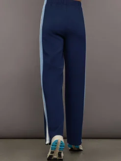 Wide Leg Track Pant in Scuba
