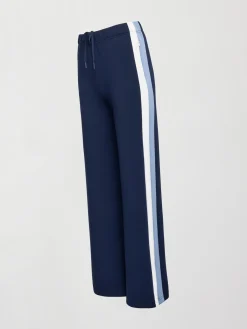 Wide Leg Track Pant in Scuba