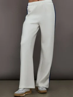 Wide Leg Track Pant in Scuba