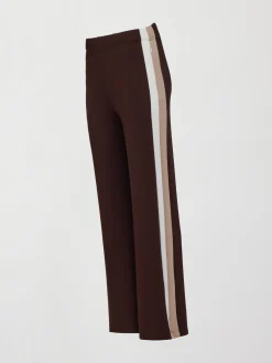Wide Leg Track Pant in Scuba