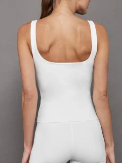 Wide Scoop Bra Tank in Melt
