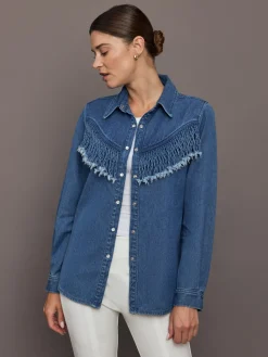 Wildwest Sylve Fringe Shirt