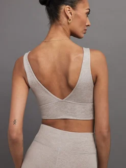 Wrap Bra in Heather Melt