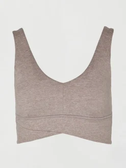Wrap Bra in Heather Melt